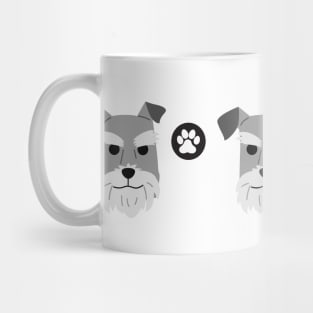 miniature schnauzer dog Mug